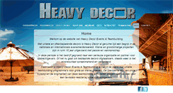 Desktop Screenshot of heavydecor.nl