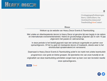 Tablet Screenshot of heavydecor.nl